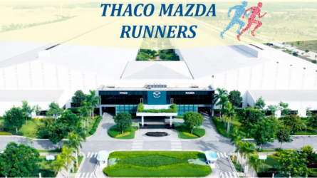 THACO Mazda runners - Thử thách tháng 7