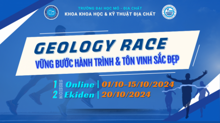 GEOLOGY RACE - VỮNG BƯỚC HÀNH TRÌNH, TÔN VINH SẮC ĐẸP