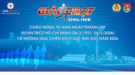 GIẢI CHẠY ONLINE CỦA CBCNVCLĐ CÔNG TY NHIỆT ĐIỆN NGHI SƠN HƯỞNG ỨNG GIỜ TRÁI ĐẤT NĂM 2026