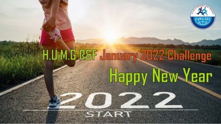 HUMG Runners and Friends January 2022 Challenge - Happy New Year