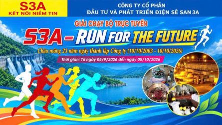 S3A – RUN FOR THE FUTURE
