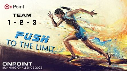 ONPOINT RUNNING CHALLENGE 2022 - PUSH TO THE LIMIT