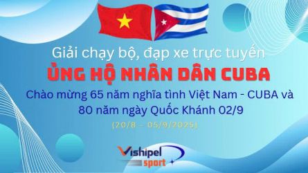 VISHIPEL - CHẠY ỦNG HỘ NHÂN DÂN CUBA