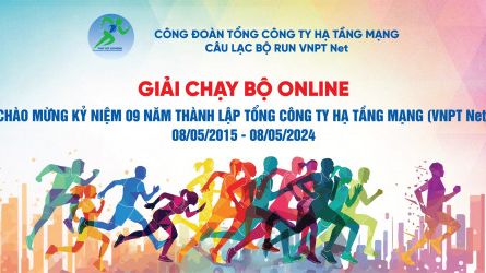 VNPT Net Runner - Chào mừng 9 năm ngày thành lập VNPT Net 8-5-2015  8-5-2024