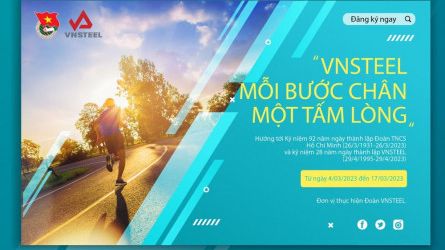 VNSTEEL - Mỗi bước chân, một tấm lòng